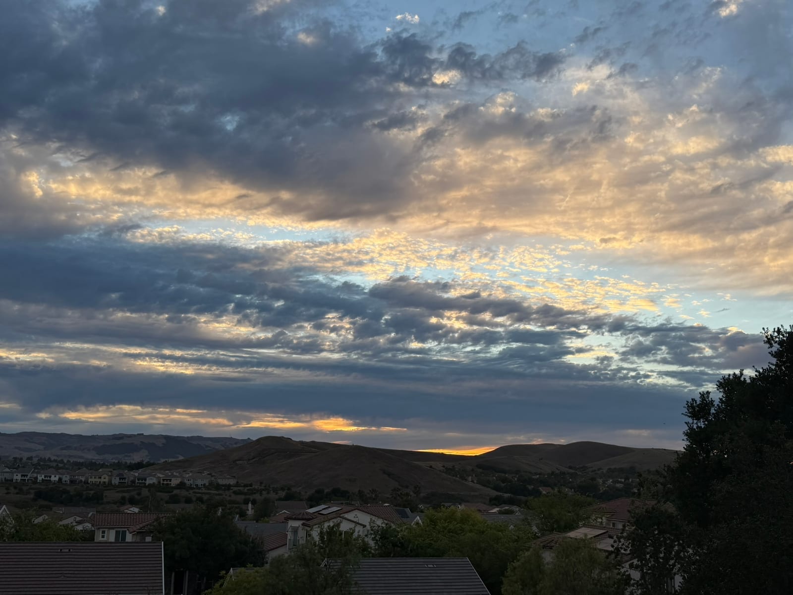 San Ramon hills