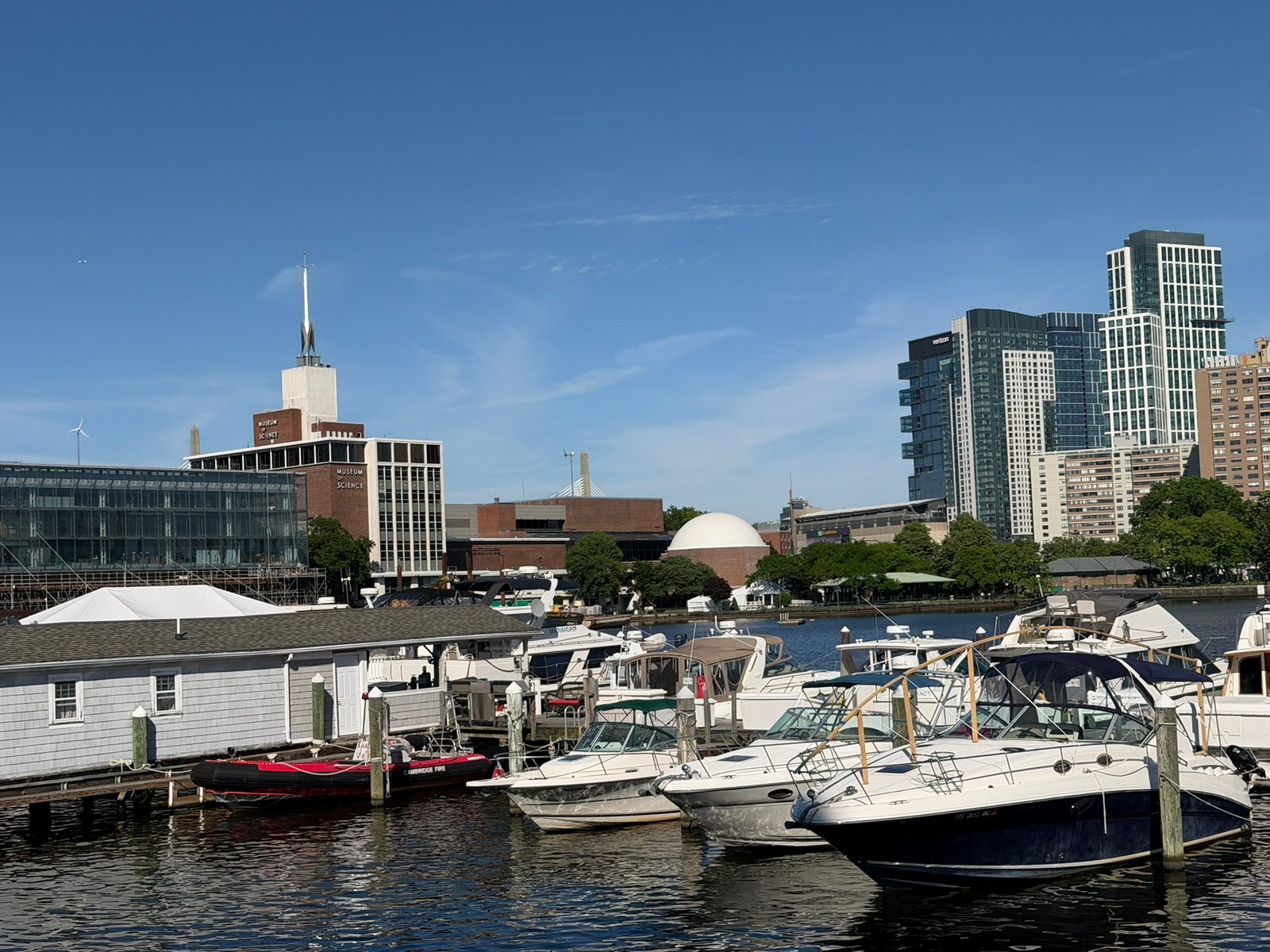 Charles River — Charlestown to Cambridge with Teddy