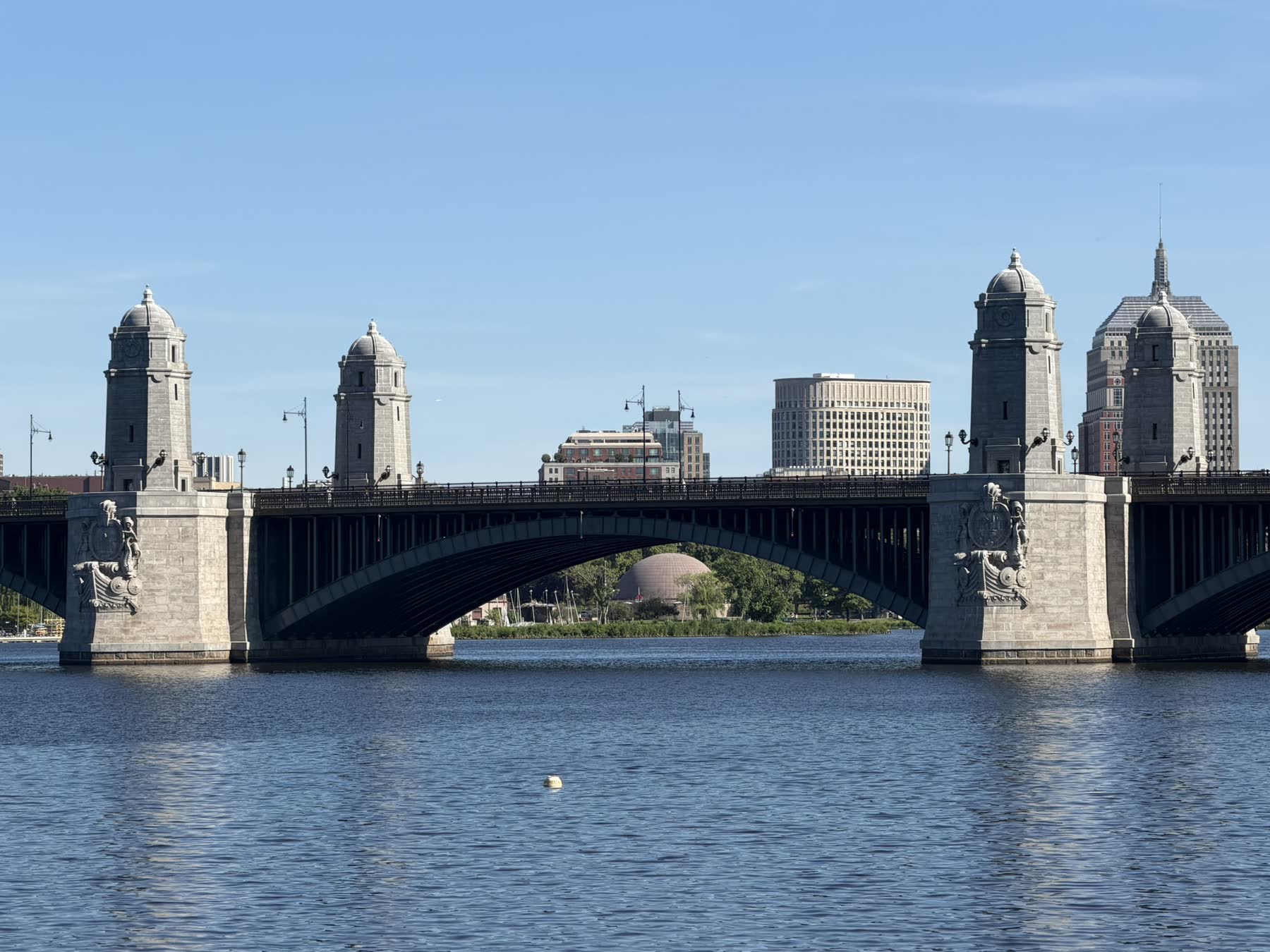 Charles River — Charlestown to Cambridge with Teddy