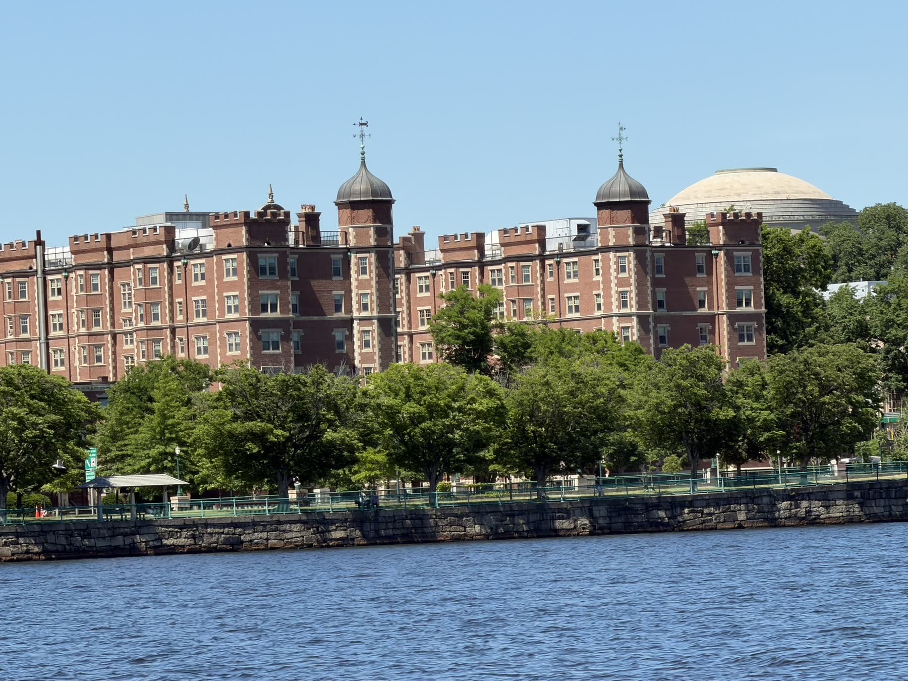 Charles River — Charlestown to Cambridge with Teddy