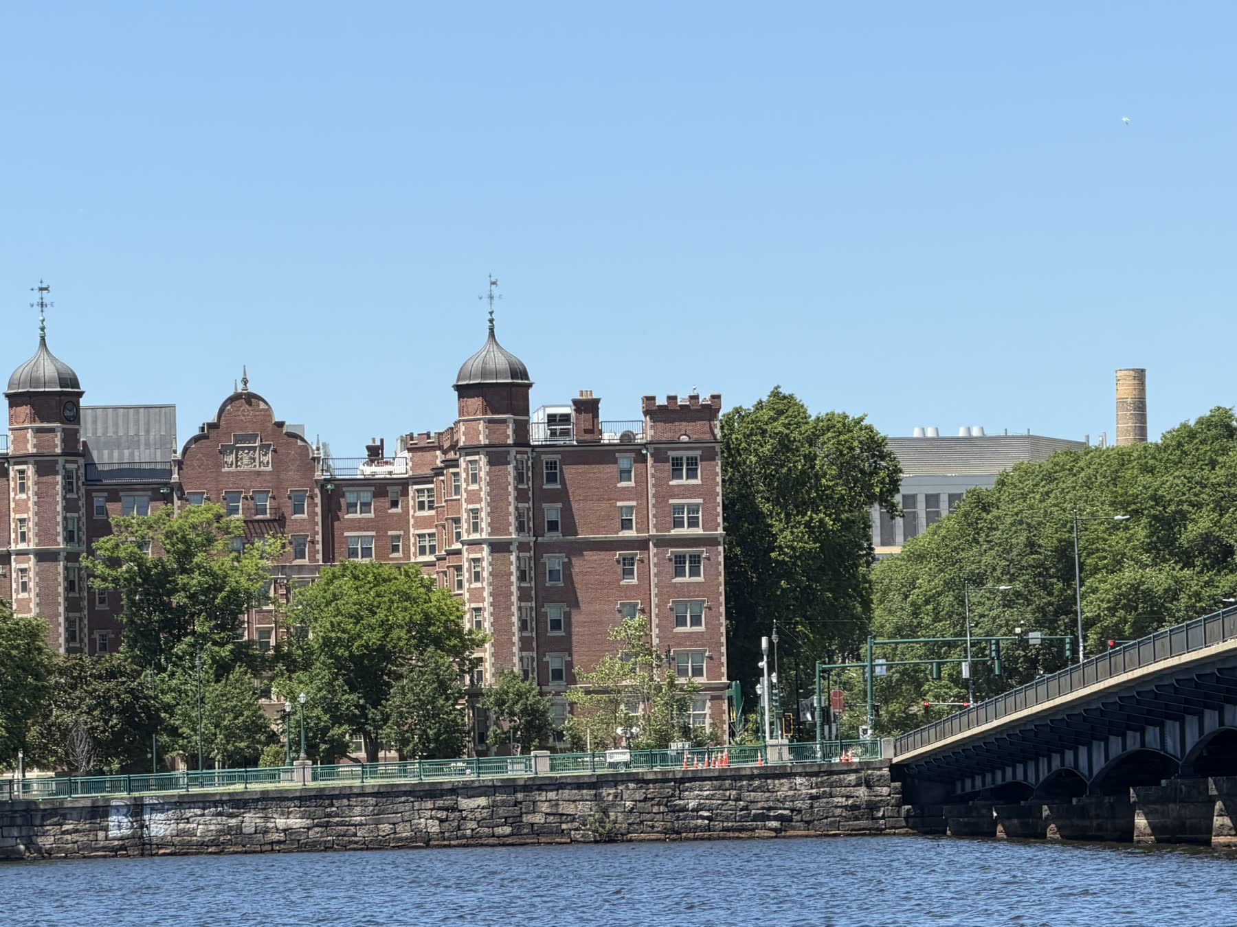 Charles River — Charlestown to Cambridge with Teddy