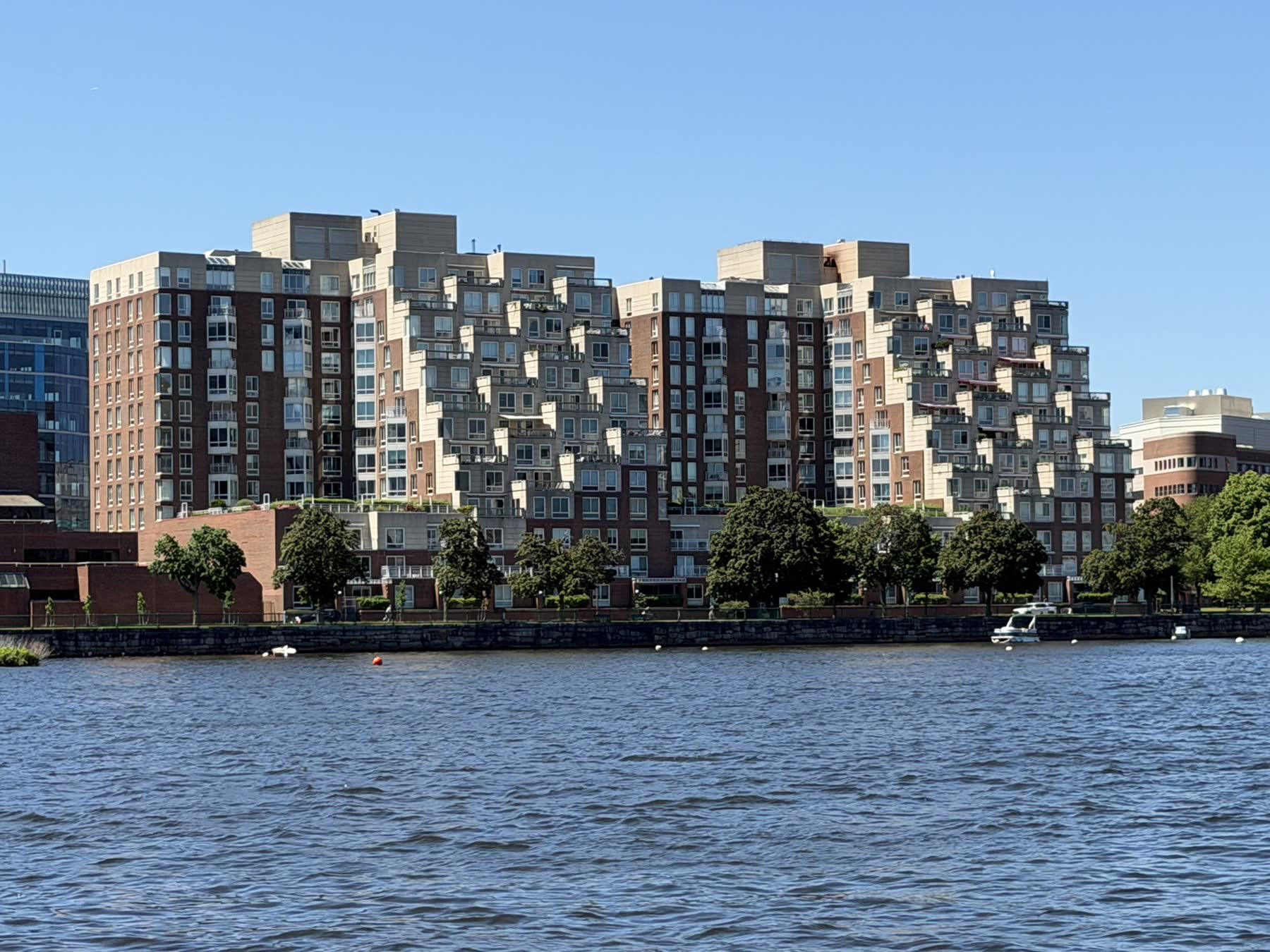 Charles River — Charlestown to Cambridge with Teddy