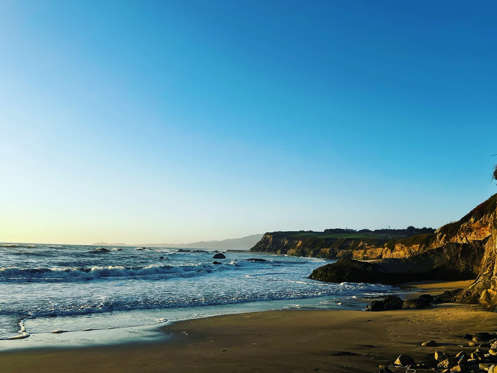 Half Moon Bay with Dante