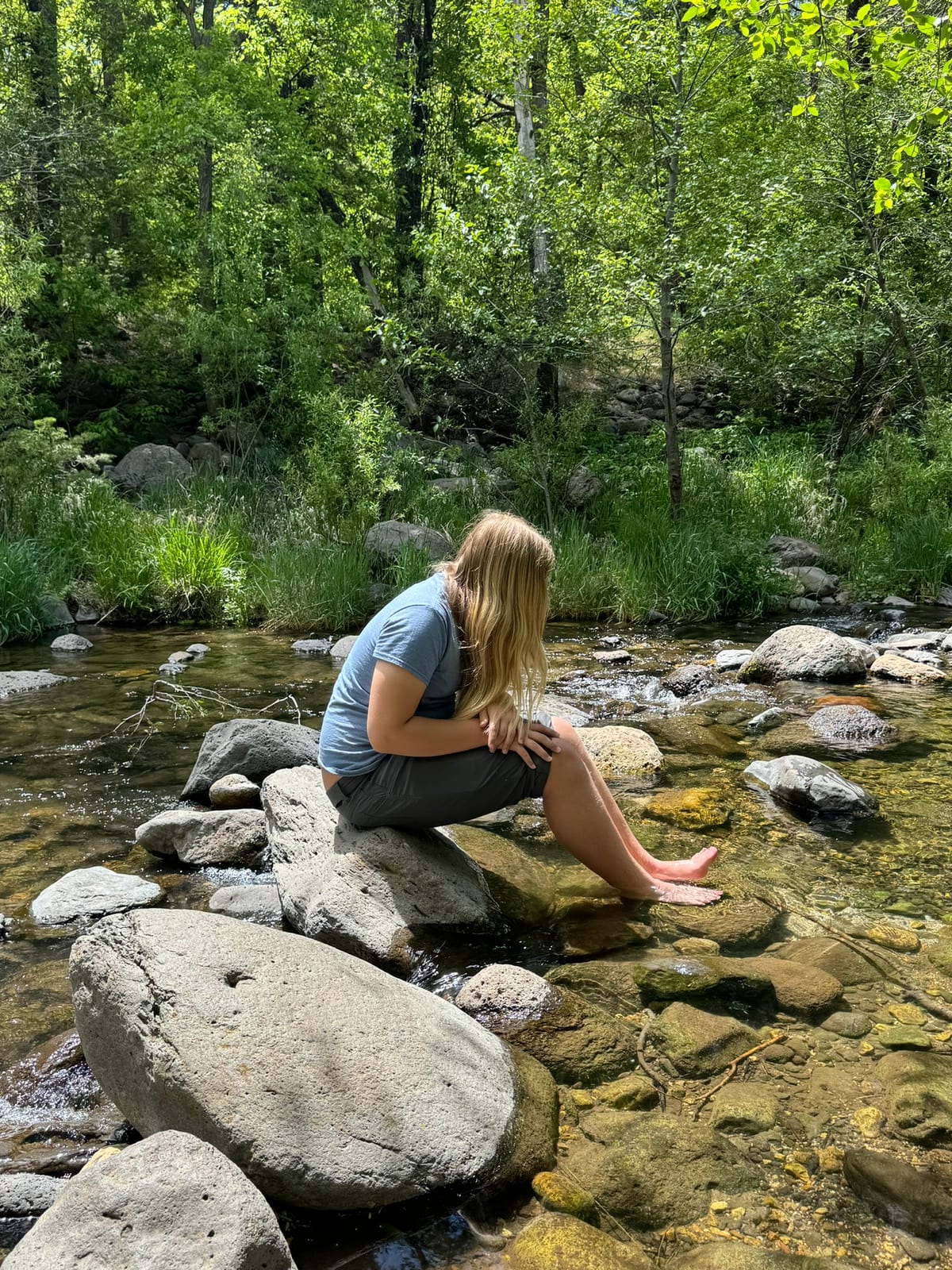 Oak Creek Canyon with Teddy