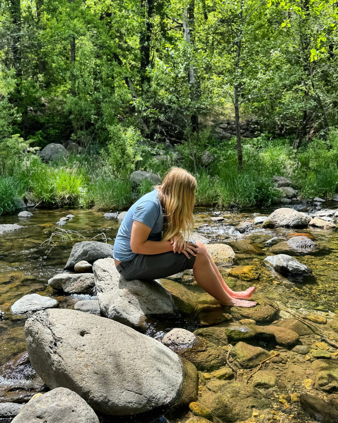 Oak Creek Canyon with Teddy