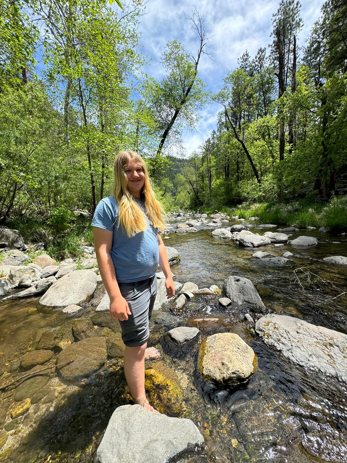 Oak Creek Canyon with Teddy