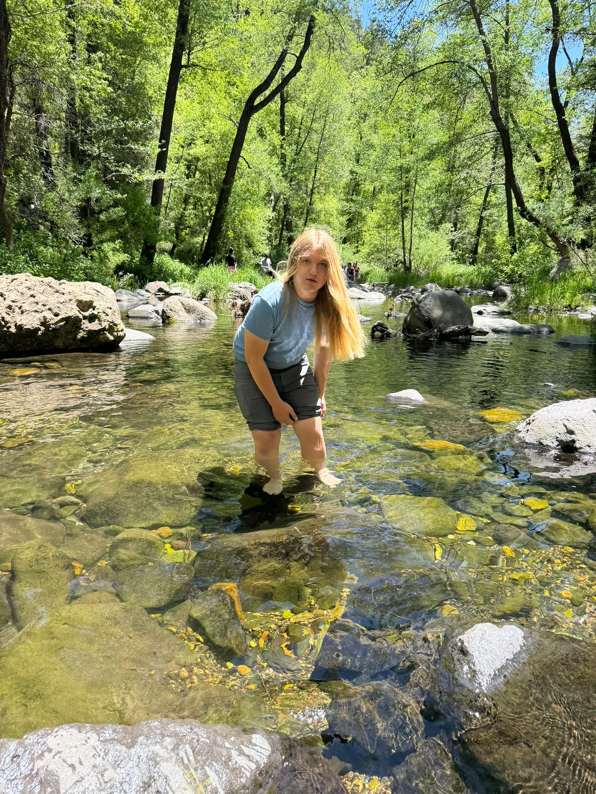 Oak Creek Canyon with Teddy