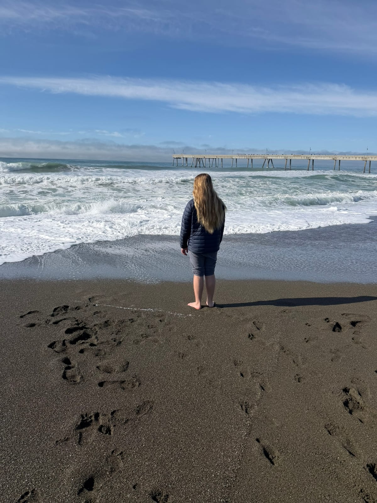 Pacifica Beach with Dante