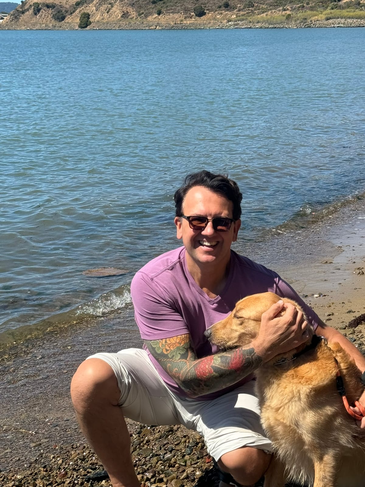 Point Molate Beach with Dante