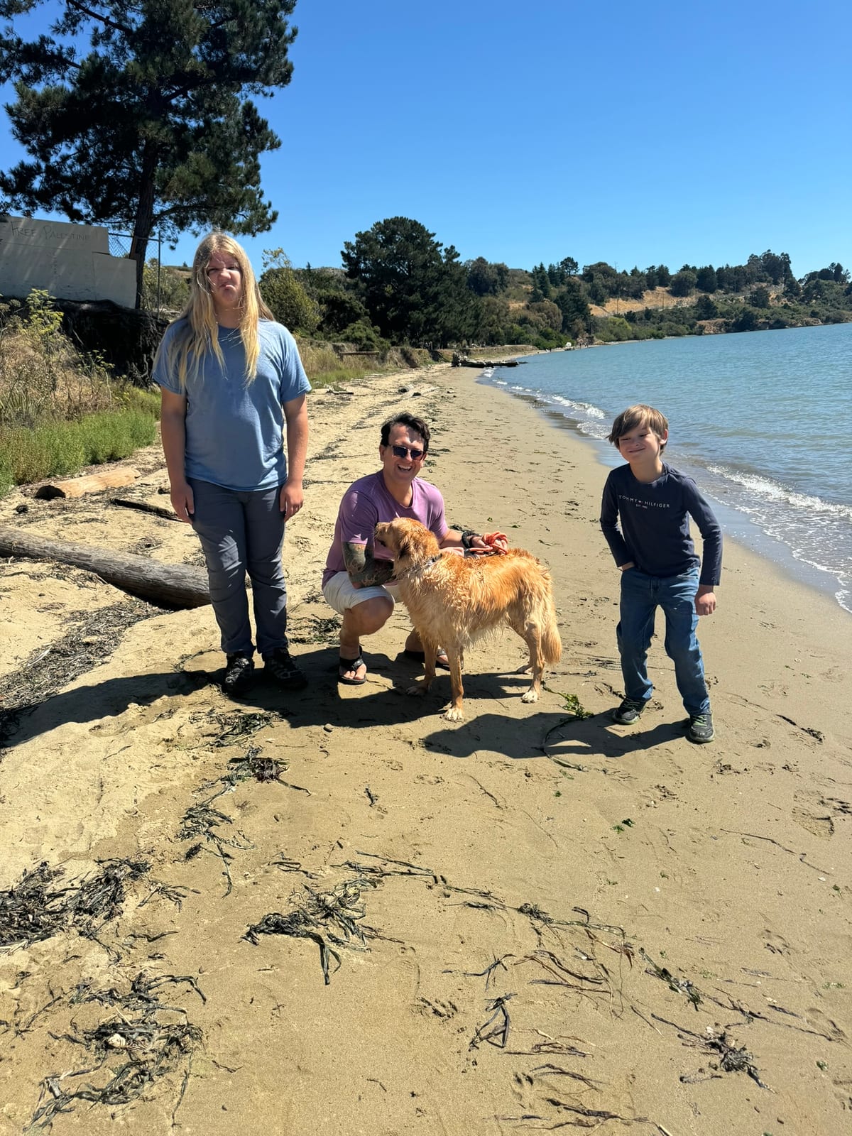 Point Molate Beach with Dante