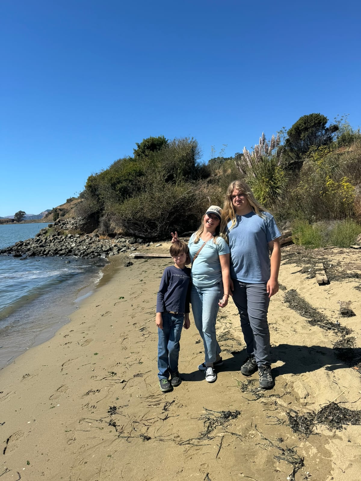 Point Molate Beach with Dante