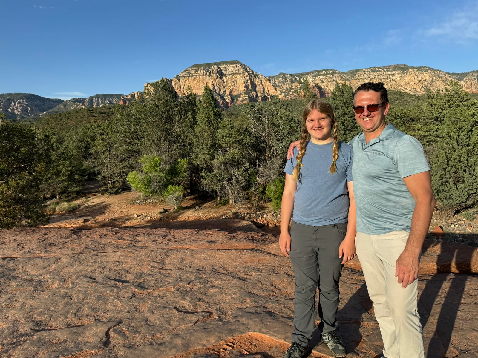 Sedona with Teddy