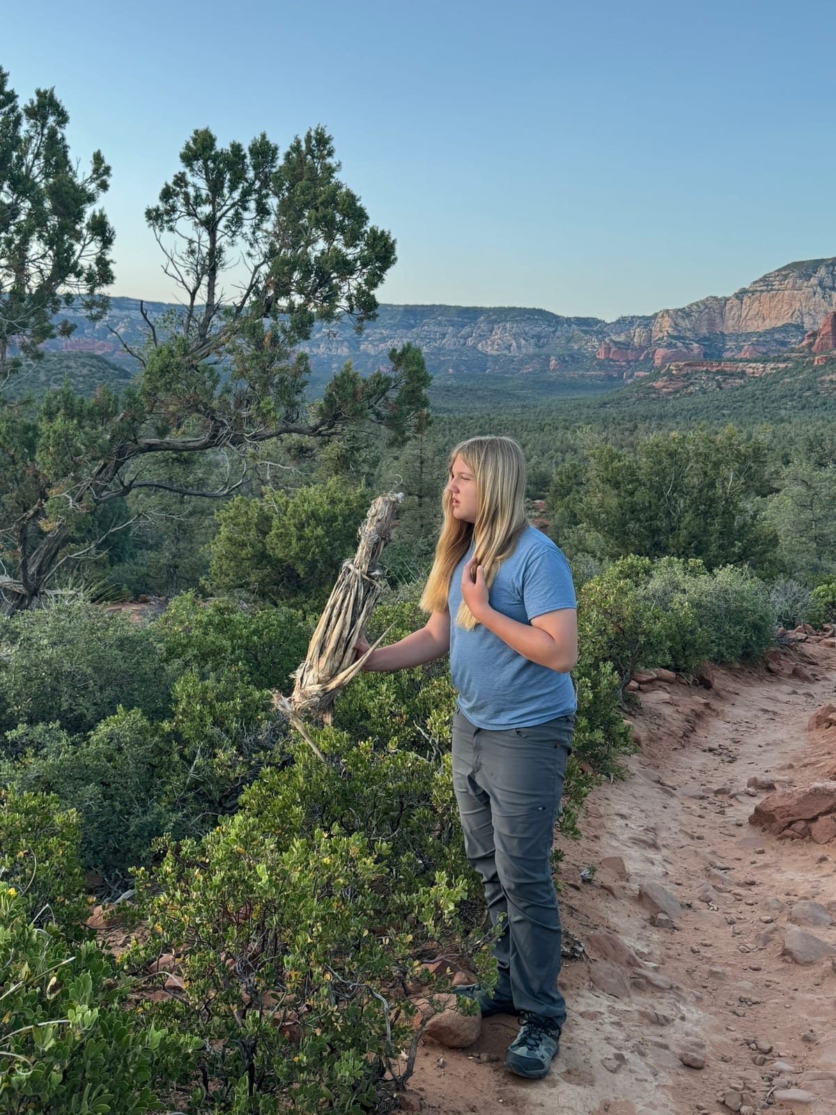 Sedona with Teddy