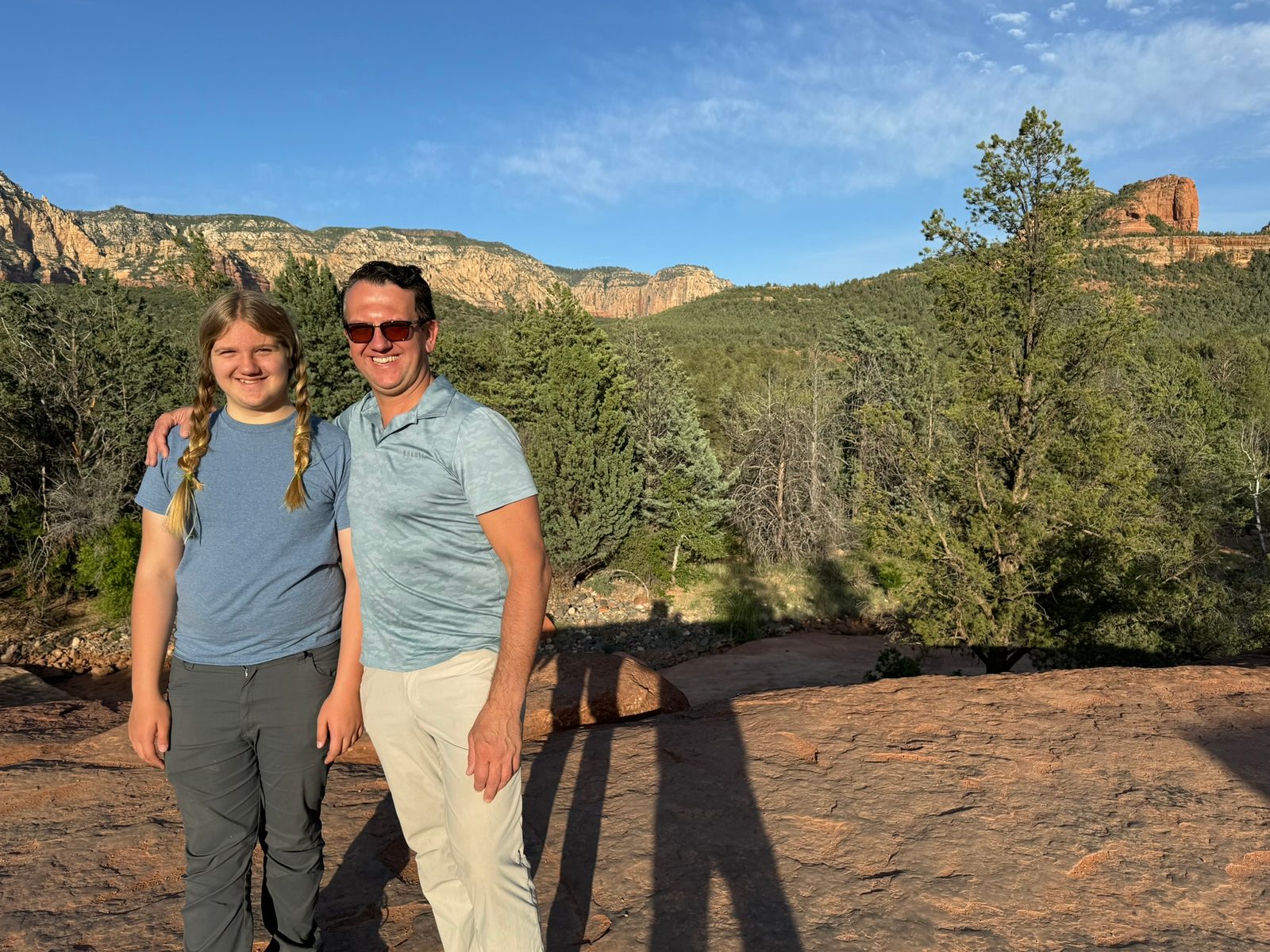 Sedona with Teddy