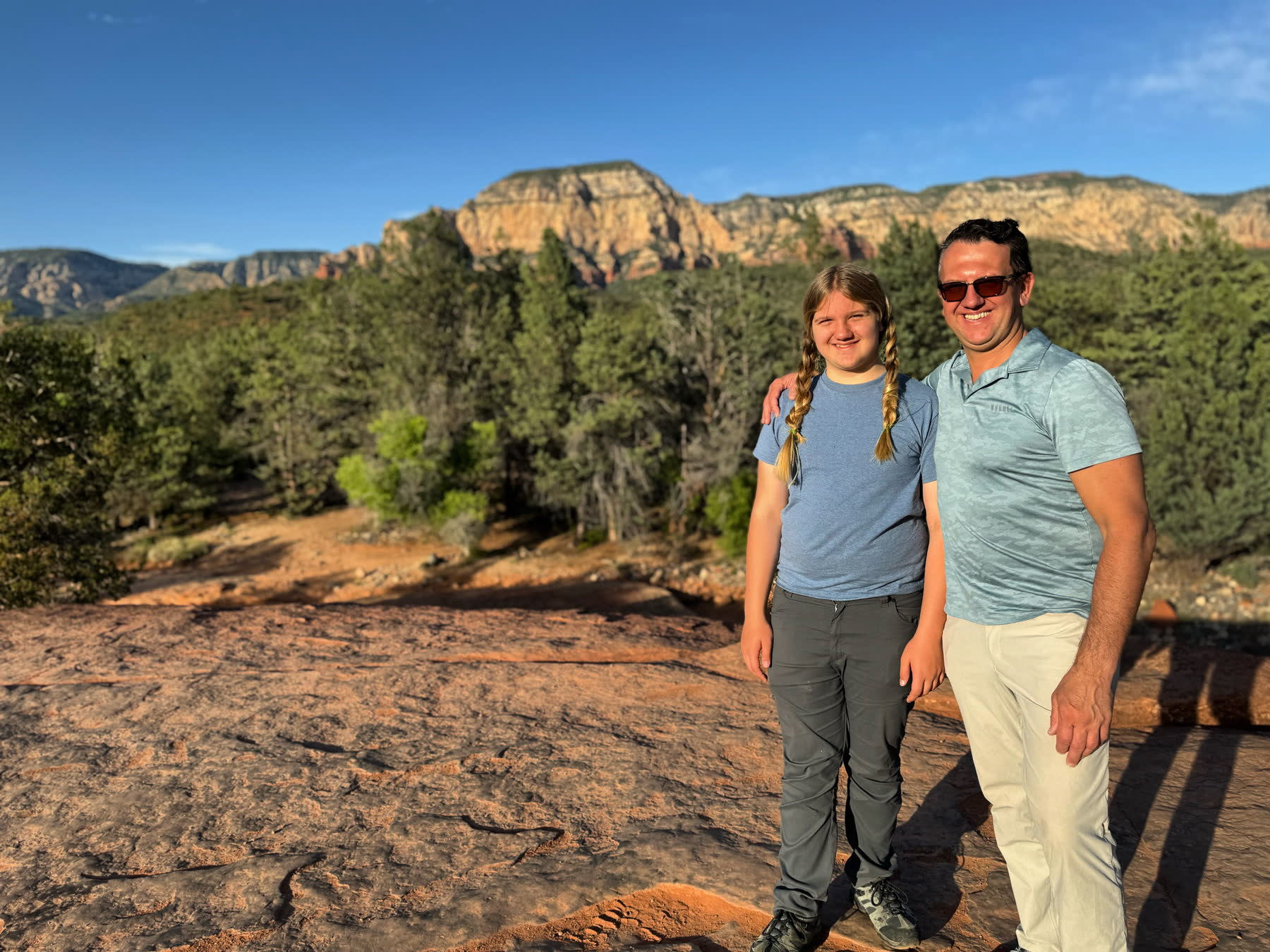 Sedona with Teddy