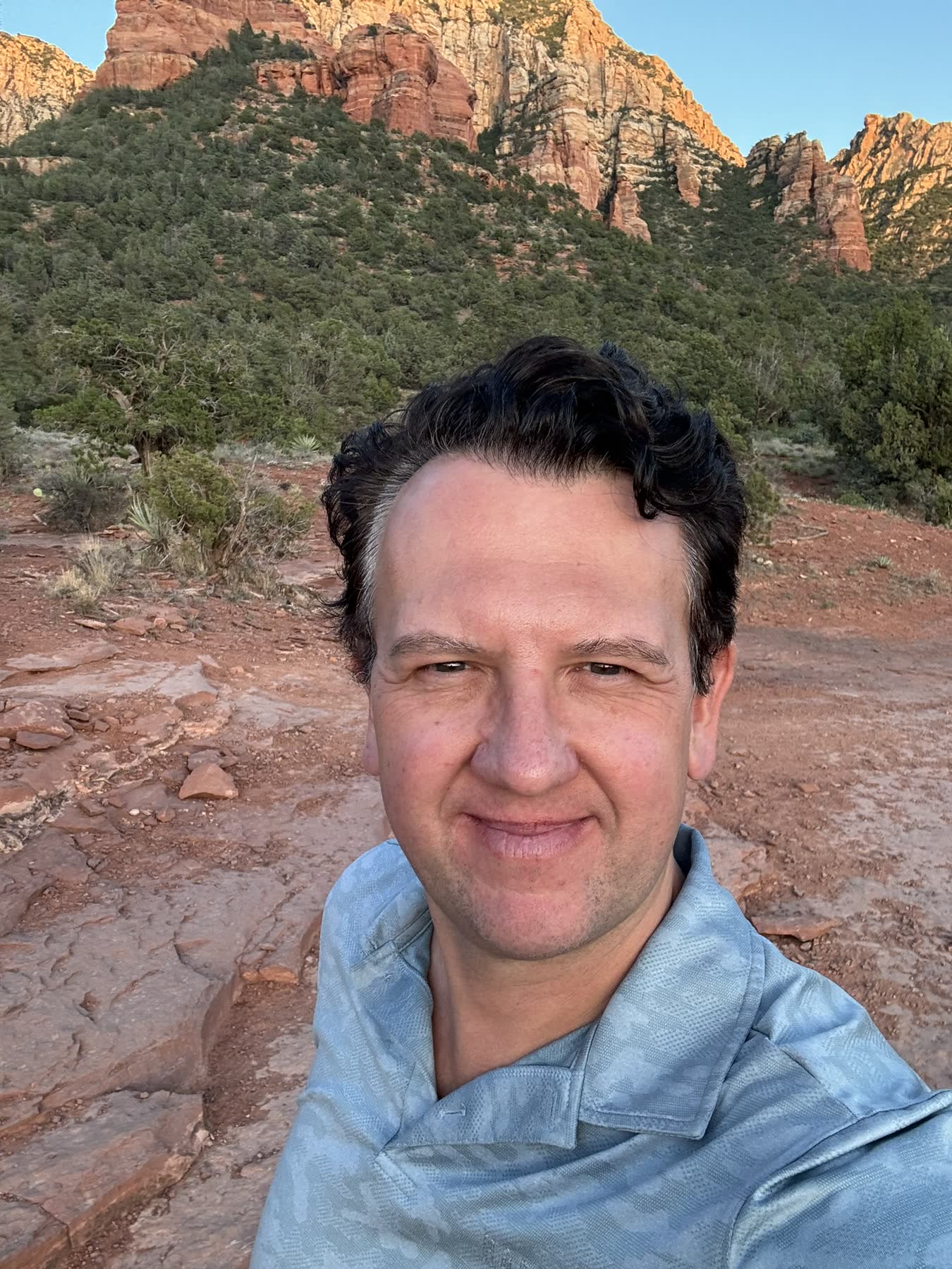Sedona with Teddy