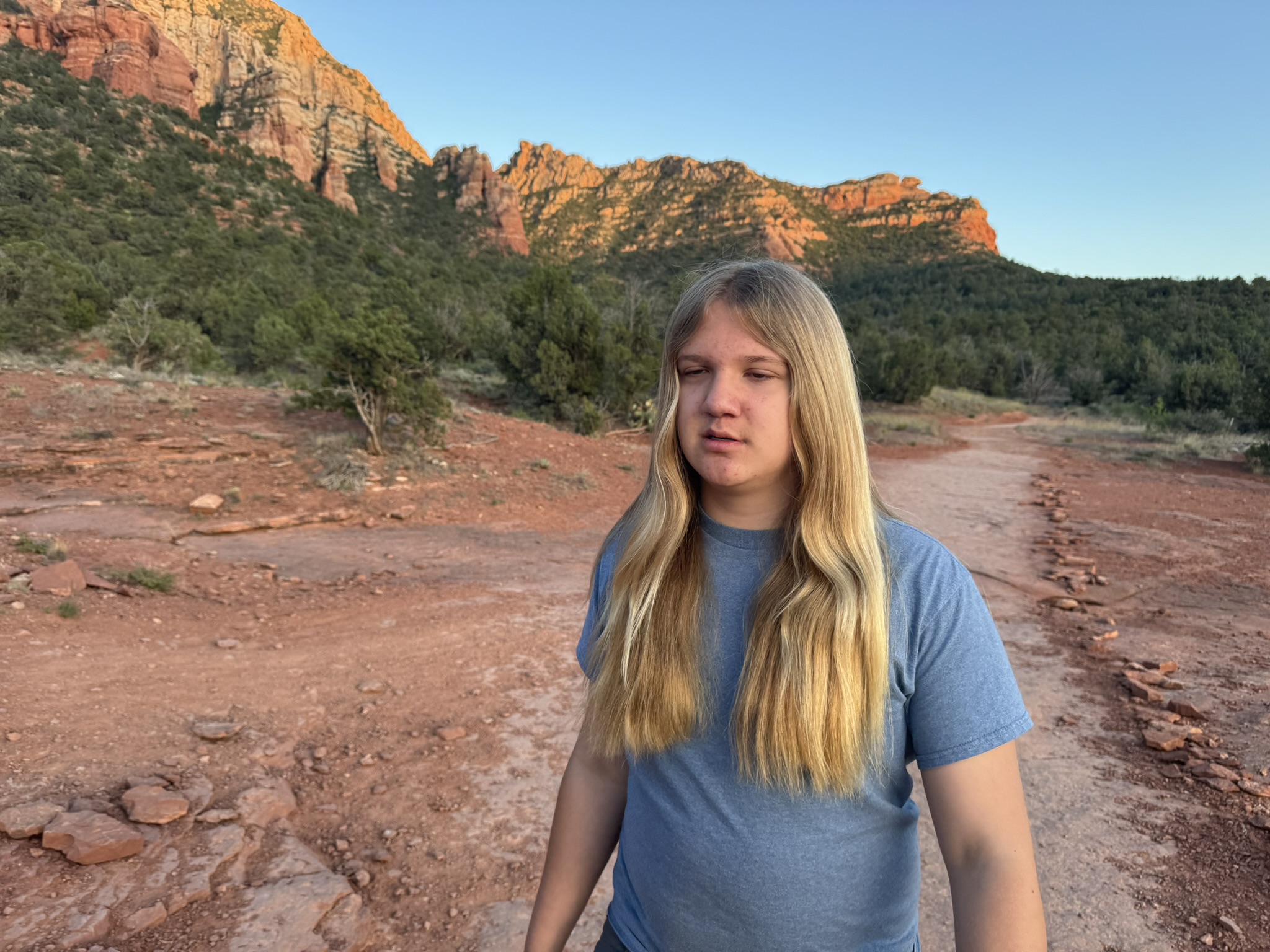 Sedona with Teddy